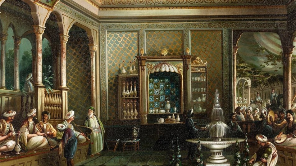 Kahve sergisinde bir Kahve Molası